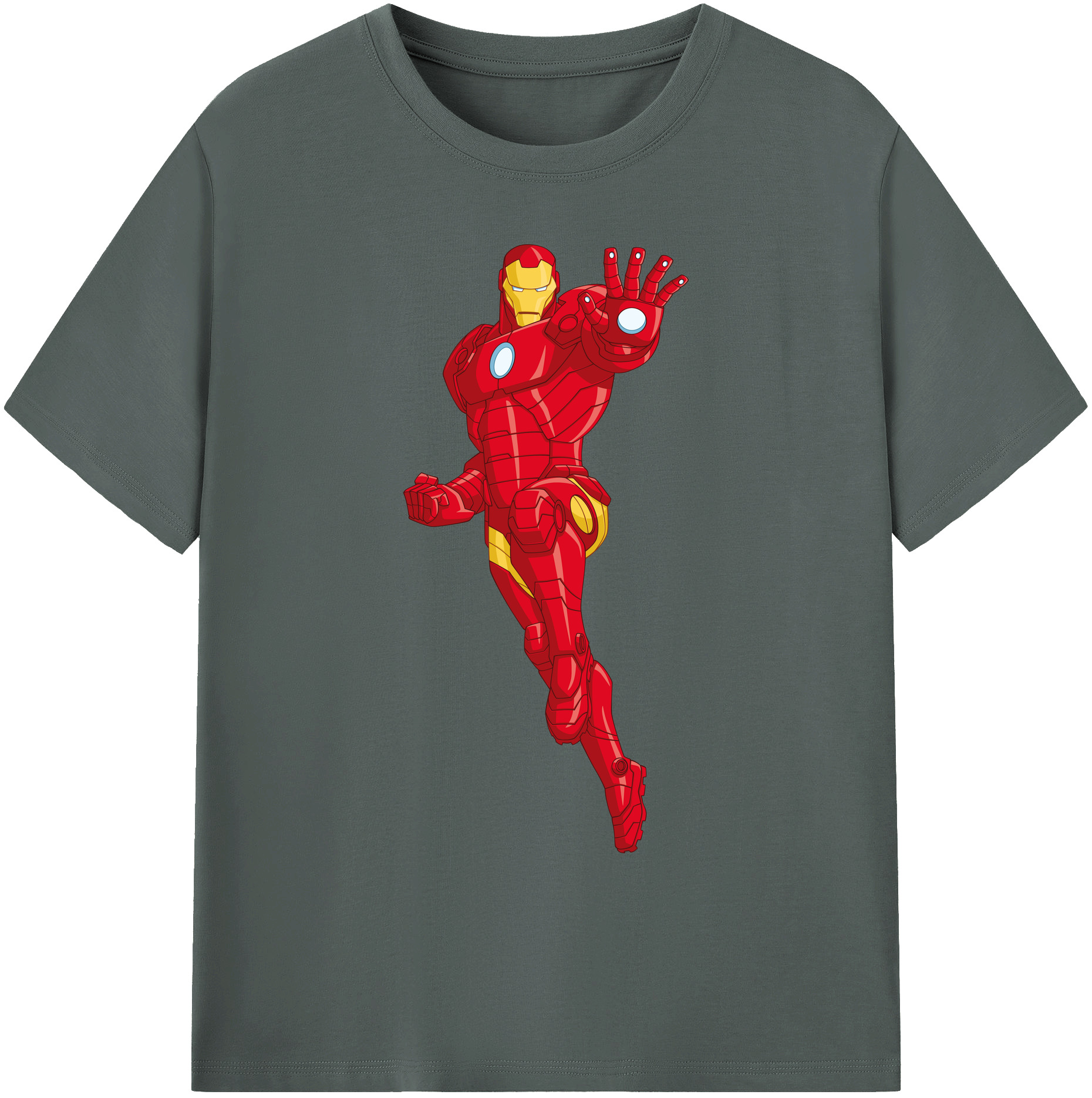 （画像用） アベンジャーズ The Avengers 綿100％ メンズ半袖Tシャツ｜肌触りやわらか＆通気性